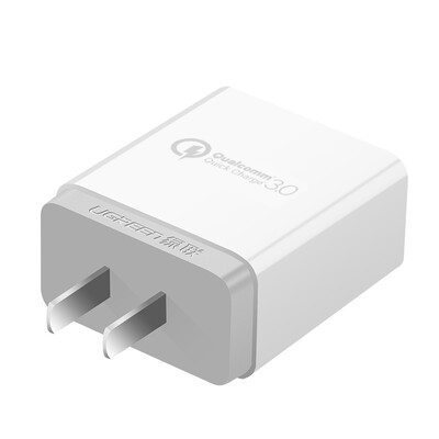 

Green Alliance QC3.0 Charger Flash Charging Head Huawei FCP Fast Charger / USB Plug Andrews Mobile Phone Power Adapter Support Music Watch Millet 5 Huawei 40406 White