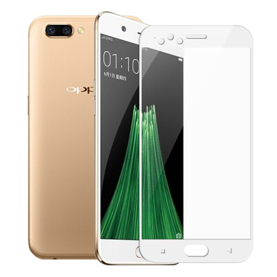 

[Long] от двух частей стальной пленки OPPO R11 Plus высокой четкости фильма полноэкранного покрытие взрывозащищенного сотового телефона защитной пленки стала пригодной для OPPO R11 Plus (белый)