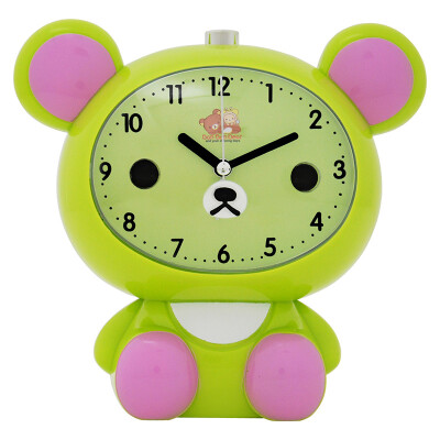 

Polaris POLARIS alarm clock creative cartoon cute little funny cartoon clock bedside alarm clock student children 3599 white