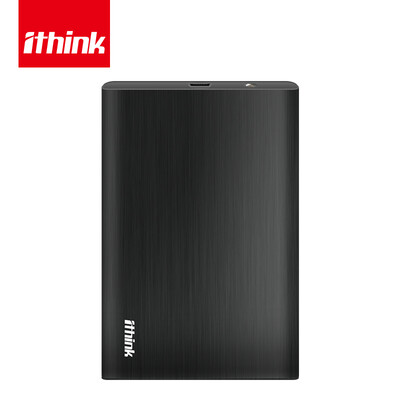 

Ithink Ithink 25-inch 160G metal wire drawing portable mobile hard disk Long Rui series black