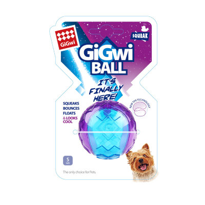 

Дорого (GiGwi) G-Ball Бал (труба, прозрачная) игрушек игрушки любимчика собаки кусают износостойкий высокая эластичность молярные звук мяч интерактивные игрушки