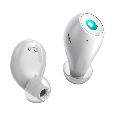 

Air by crazybaby Crazy Boy Air Capsule Fast Charger Wireless Bluetooth Stereo Music Headphone In Ear Hi-Fi Call Headset White