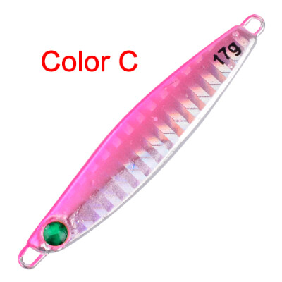 

1PC Fishing Lure17g Lead Fish No Hook 5 Color Fishing Bait Casting Lure Fishing Tackle