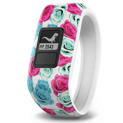 

Джия Минг (GARMIN) vivofit мл. Детский смарт-часы спортивного браслета цели развивать деятельность взаимодействия здорового родителя-ребенок отслеживание красочных цветов