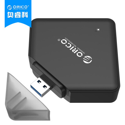 

ORICO C3TS USB3.0 Splitter Многофункциональный 3-портовый концентратор HUB с TF / SD-кард-ридером Функция OTG Black