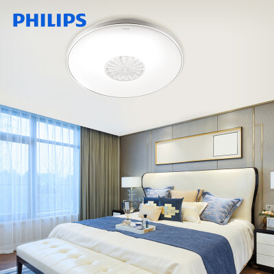

Philips (PHILIPS) LED потолок Living исследование спальня лампа простой пульт дистанционного управления диммер Юэ Ян бесплатный удаленный 30W 61008