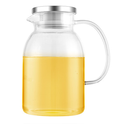 

Jingdong supermarket] lilac 1.7L high borosilicate heat-resistant glass teapot cold water bottle WJEK17