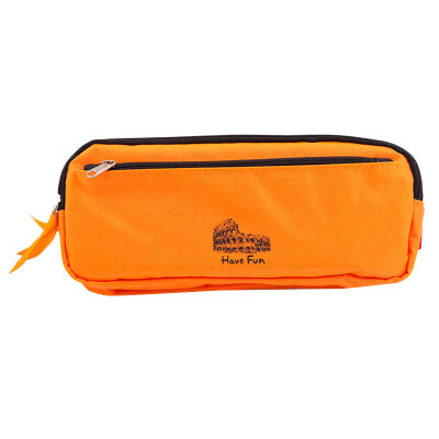 

Guangbo GuangBo large capacity pencil bag stationery bag student supplies orange HBD02359