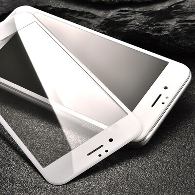

【3D Rewind】 Langke Apple 7 закаленная пленка iPhone7 закаленная пленка Apple 7 мобильный телефон фильм полноэкранный охват 3D горячий изгиб фильм высокой четкости взрывозащищенные стекла защитная пленка (белый)