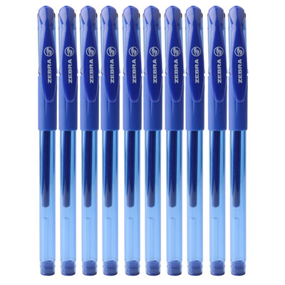 

Zebra brand (ZEBRA) C-JJ100 straight-type neutral pen 0.5mm blue 10 loaded