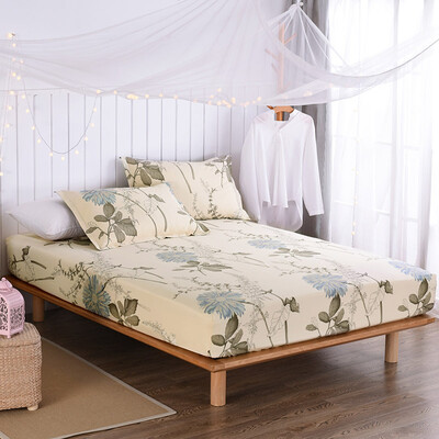 

Yingxin home textile cotton bedding high-density high-density beds Li slip cotton mattress double 15 m bed simple elements blue