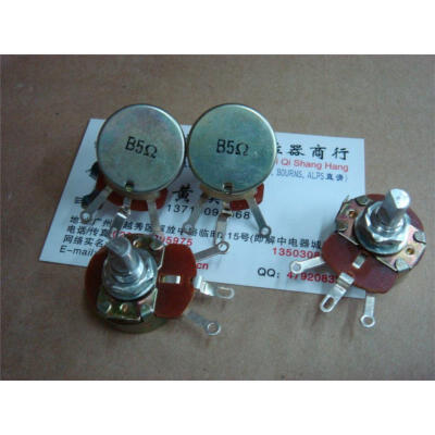 

B5R Europe wirewound potentiometers axial length 15MMF