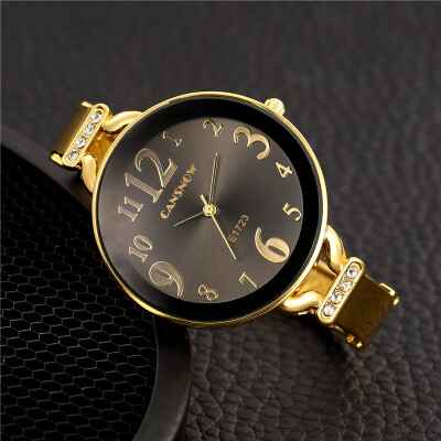 

2017 New Dress Women Watches Fashion Crystal Rhinestones Quartz Wristwatch Ladies Party Bracelet Bangle Casual Watch Hours