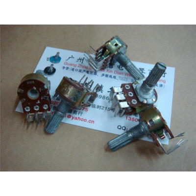 

Double curved feet potentiometer B20K handle length 20MM