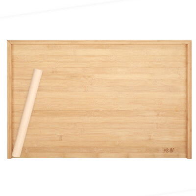 

Pickup roll board chopping board chopping board cutting board SZ-6130 (56 * 33 * 1.5cm) send 28cm rolling pin