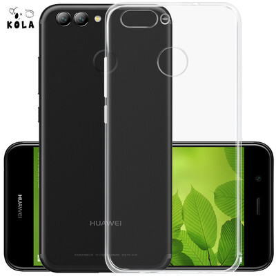 

KOLA Huawei Nova2 Plus Mobile Phone Case TPU Transparent Silicone Soft Case Case for Huawei Nova2 Plus