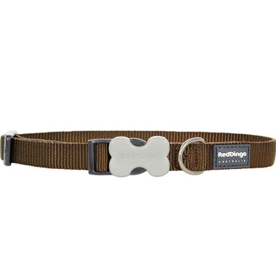 

Ruiding dog (RedDingo) dog with pet supplies dog dog collar dog chain dog rope net color 15mm brown