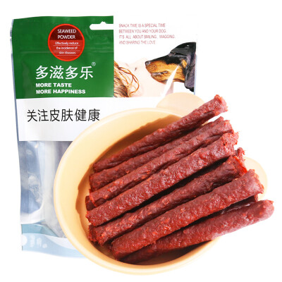 

Duo Zuo Du Le Pet Snack High Protein Teddy Golden Hair Training Snacks Chicken Wound Beef Meat Charging Stick 2 Pack