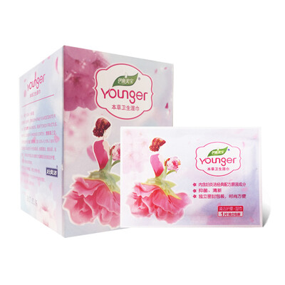 

Fu Yan Jie Herbal Health wipes 18 box Private Clean fresh independent portable