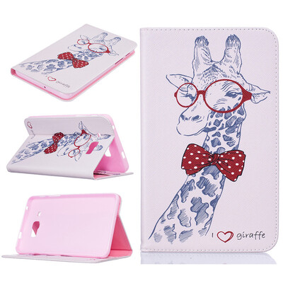 

GANGXUN Samsung Galaxy Tab J 70 T285DY Case Flip Shockproof Kickstand Slim Luxury Cover for Tab J Max SM-T285DY