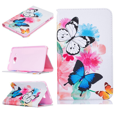 

GANGXUN Samsung Galaxy Tab J 70 T285DY Case Flip Shockproof Kickstand Slim Luxury Cover for Tab J Max SM-T285DY