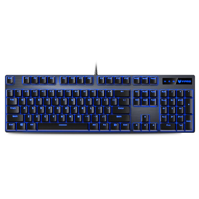 

Rapoo V805 104 key factory Cherry shaft mechanical keyboard cherry axis game keyboard backlit keyboard gaming keyboard black red axis