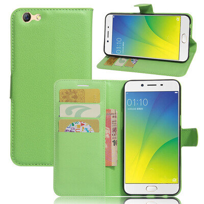 

GANGXUN OPPO F3 Чехол из высококачественной кожи PU с флип-чехлом Kickstand Anti-shock Кошелек для OPPO A77