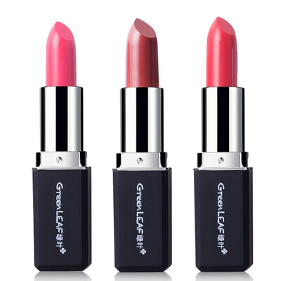 

Green leaves pour lipstick peach powder 38g lip gloss lipstick lipstick moisturizing moisturizing lip durable