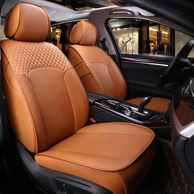 

Kang Che Bao all-inclusive car seat cover for Baolai Excelle LaVida Sagitar Furuis Magotan Golf 7 Cruze Xuanyi custom seat cover 1781 coffee color