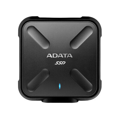 

DATA ADATA SD700 256GB IP68 водонепроницаемый и пылезащитный класс ударопрочного Solid State Drive USB3.1 три анти-мобильный черный