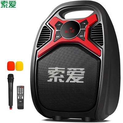 

Sony Ericsson SAAIY SA-X16 Speaker Sound Square Dance Rod Speaker Bluetooth Outdoor Portable Speaker High Power Subwoofer With Wireless Microphone Loudspeaker