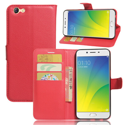 

GANGXUN OPPO F3 Чехол из высококачественной кожи PU с флип-чехлом Kickstand Anti-shock Кошелек для OPPO A77
