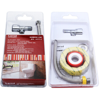

Larsd LD111-3 toilet corner valve companion suit toilet installation three-piece toilet installation accessories universal