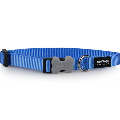 

Ruiding dog (RedDingo) dog neck with pet supplies dog collar dog chain dog rope net color 25mm blue