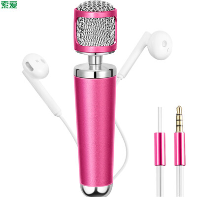 

Sony Ericsson (Soaiy) V11 mobile phone microphone singing it all K song microphone anchor mobile phone live condenser microphone pink