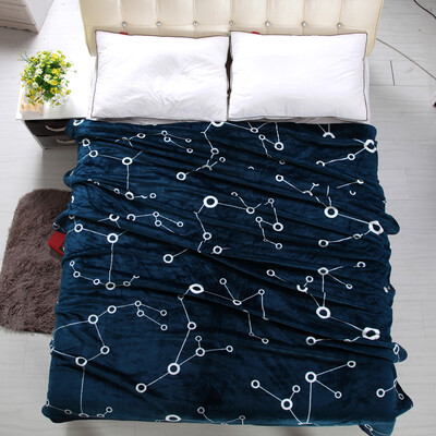 

Jiuzhou deer blanket home textile thickening cloud velvet blanket velvet blanket bedclothes nap air conditioning blanket towel coral fleece blanket technology life 2 kg 150200cm