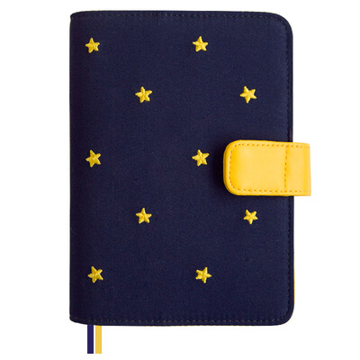 

kinbor cotton&linen embroidery models A5 hand book notebook schedule notebook book notebook good night DTB6042