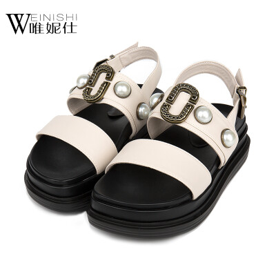 

Sandals MBT Panda summer Casual shoes 2017 bottom of the thick shoes