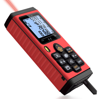 

DongMei Digital Laser Rangefinder Distance diastimeter tape portable ruler measuring instrument /In/Feet 40/60/80/100 meters