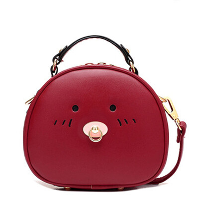 

Cute girls bag summer new shoulder bag round mini handbag as gift for women