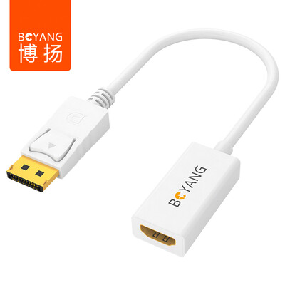 

Bo Yang BOYANG BY-05Z03 DP to HDMI converter Displayport adapter cable lightning connection to the TV