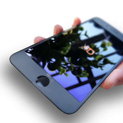 

(Baseus) iPhone7 / 6S / 6 закаленная пленка Apple 7 Plus закаленная стеклянная пленка / мобильный телефон с высокой разрешающей способностью защитная пленка для экрана с матовым краем против синего белого
