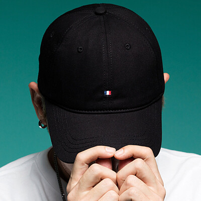 

Vedderna vedordna baseball cap cap men&women trend fashion movement classic solid color basic hip-hop hip hop hat MZ080 black uniform