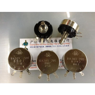 

Wirewound potentiometers RA30Y 20S 20R 500R 1K 2K 3K 5K