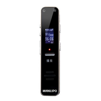 

WANLIPO Wan Li Po TF-91 gold 8G recording pen genuine mini high-definition remote professional noise reduction business meeting MP3