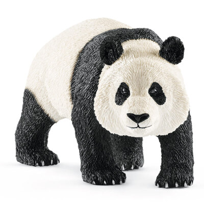 

Schlech Schleich German brand toys hand-painted animal simulation of wild animal models 3-year-old children educational early childhood teaching aids - giant panda SCHC14772