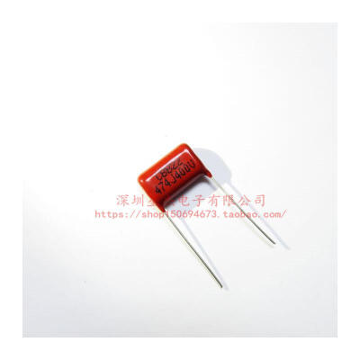 

10pcs/lot 400V474J 15mm 470NF 400V 474 0.47UF CBB Polypropylene film capacitor new original free shipping