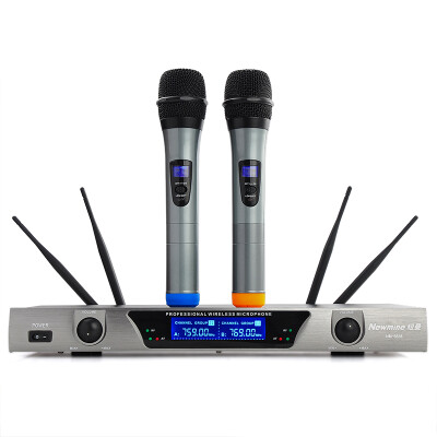 

Newman NM-6618 wireless microphone adjustable frequency wireless microphone computer karaoke conference microphone multimedia function output