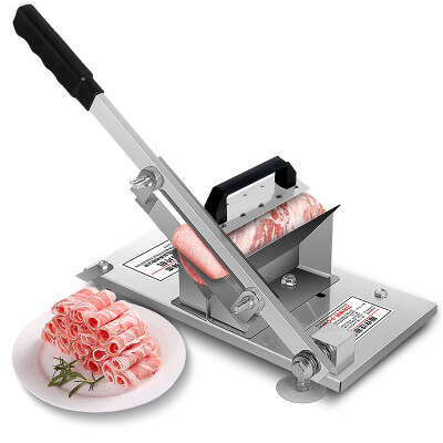 

【Jingdong Supermarket】 Baijie (Baijie) meat slicing machine beef and mutton slicer machine meat machine business household mutton roll slicer manual planing machine