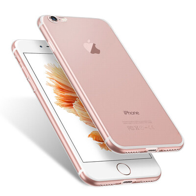 

[2 раковина 1 фильм - экономичное оборудование] Mei Yi Apple iPhone7 / 8 корпус корпуса защита силиконовый прозрачный прозрачный корпус 4,7 дюйма прозрачный белый